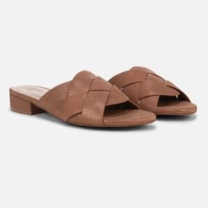 Naturalizer Morena Leather sandals english tea brown- 9